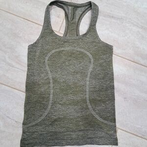 Women's Olive Green Tank Top